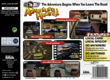 HSV Adventure Racing! (Australia) box cover back